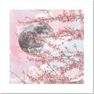 Spring Moon Posters and Art